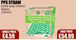 Bestway Pps straw extra wide striped offer