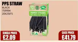 Bestway Pps straw black offer