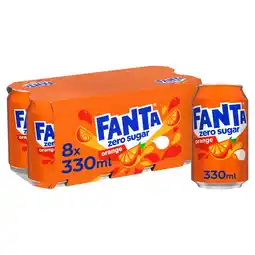 Morrisons Fanta Orange Zero Cans offer