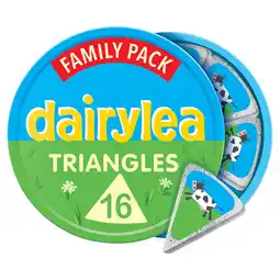 Iceland Dairylea Cheese Triangles 16 Pack 250g offer