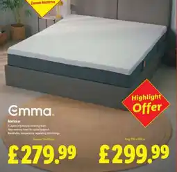Lidl Emma Mattress offer
