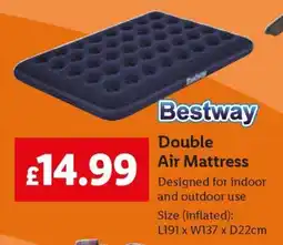 Lidl Bestway Double Air Mattress offer