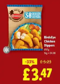 Lidl BirdsEye Chicken Dippers offer