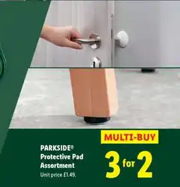 Lidl PARKSIDE Protective Pad Assortment offer