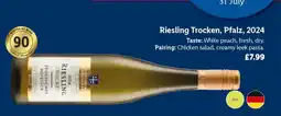 Lidl Riesling Trocken, Pfalz, 2024 offer