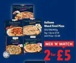 Lidl Italiamo Wood Fired Pizza offer