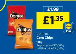 Lidl DORITOS Corn Chips offer