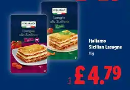 Lidl Italiamo Sicilian Lasagne offer