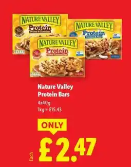 Lidl Nature Valley Protein Bars offer