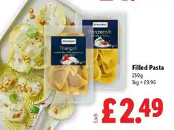 Lidl Filled Pasta offer
