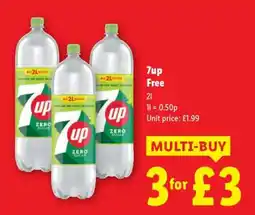 Lidl 7up Free offer