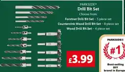 Lidl PARKSIDE Drill Bit Set offer
