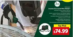 Lidl PARKSIDE Inverter Flux Cored Wire Welder offer