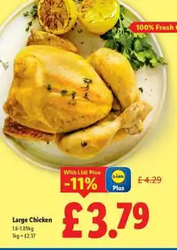 Lidl Large Chicken offer