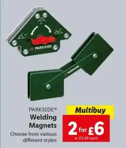 Lidl PARKSIDE Welding Magnets offer