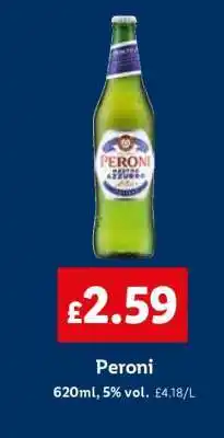 Lidl Peroni offer