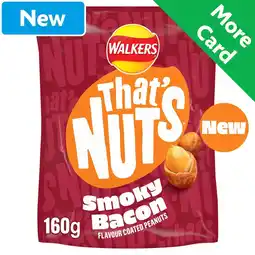 Morrisons Walkers That's Nuts Smoky Bacon offer
