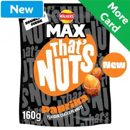 Morrisons Walkers That's Nuts Max Paprika offer