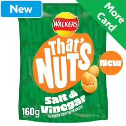Morrisons That's Nuts Walkers Salt & Vinegar offer