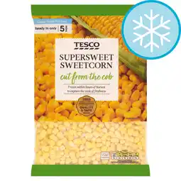 Tesco Tesco Supersweet Sweetcorn 1Kg offer