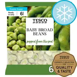Tesco Tesco Baby Broad Beans 650G offer
