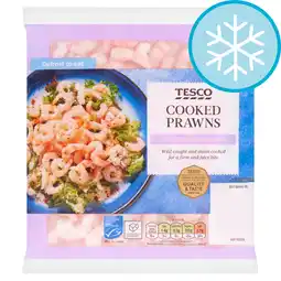 Tesco Tesco Cooked & Peeled Prawns 300G offer
