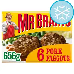 Tesco Mr. Brain's 6 Pork Faggots 656G offer