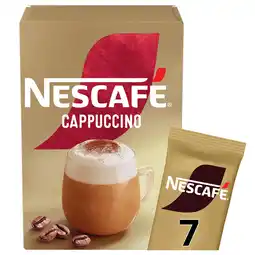 Iceland Nescafe Cappuccino Instant Coffee 7 x 15.5g Sachets offer