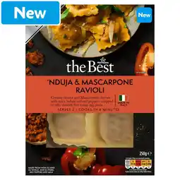 Morrisons Morrisons The Best Nduja & Red Pepper Ravioli 250g offer