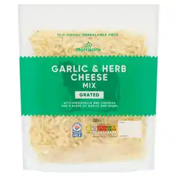 Morrisons Morrisons Grated Garlic & Herb Mix offer