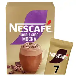 Tesco Nescafe Double Choc Mocha Instant Coffee 7 Sachet offer