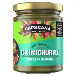 Tesco Capsicana Argentinian Chimichurri Marinade 175g offer