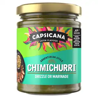 Tesco Capsicana Argentinian Chimichurri Marinade 175g offer