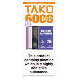 Morrisons Sikary SP6000 Blueberry Raspberries Kit 20mg offer