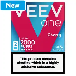 Morrisons Veev One Cherry 1.8% Veev Pods offer
