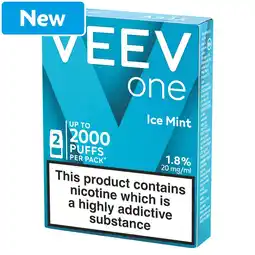 Morrisons Veev One Ice Mint 1.8% Veev Pods offer