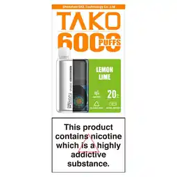 Morrisons Sikary SP6000 Lemon & Lime Kit 20mg offer