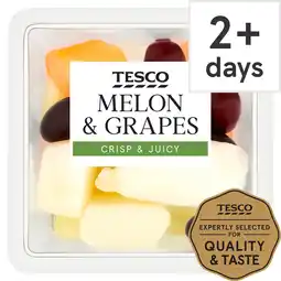 Tesco Tesco Melon & Grapes 300G offer