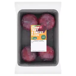 Asda ASDA Tart & Sweet Plums 400g offer