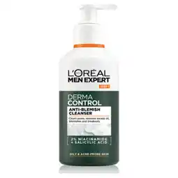 Asda L'Oreal Men Expert Derma Control Cleansing Gel 260ML offer