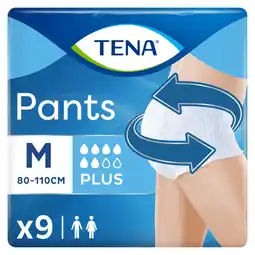 Asda Tena Incontinence Plus Pants Medium offer