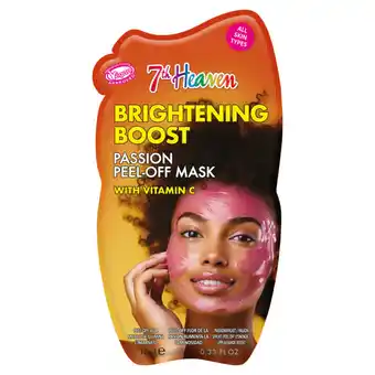 Asda 7th Heaven Passion Peel-Off Mask with Vitamin C 10ml offer