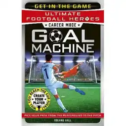Asda Paperback UFH Career Mode - Goal Machine - Roland Hall offer
