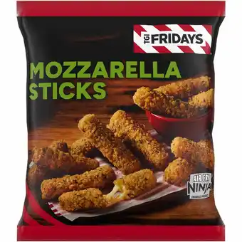 Iceland TGI Fridays 12 (approx.) Mozzarella Sticks 288g offer