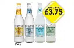 Londis Fever-Tree Tonic Water, Light, Mediterranean, Elderflower offer