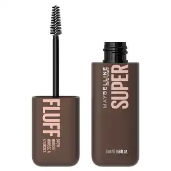 Asda Maybelline Superfluff Brow Mousse - Deep Brown (Shade 260) offer