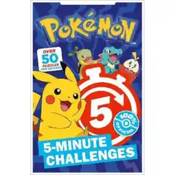 Asda Kids POKÉMON 5-MINUTE CHALLENGES - POKÉMON offer
