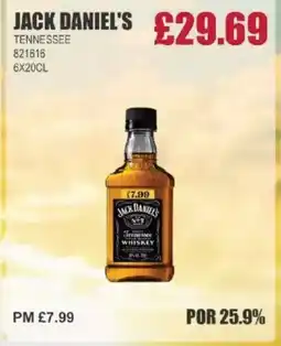 Bestway JACK DANIEL'S Tennessee offer