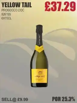 Bestway YELLOW TAIL Prosecco doc offer