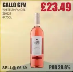 Bestway GALLO GFV White zinfandel offer